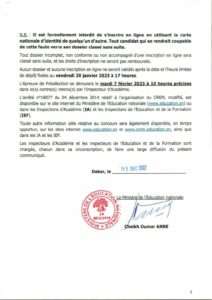 Avis: ouverture concours CREM session de 2022