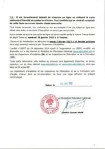 Urgent: Ouverture Concours CREM 2022