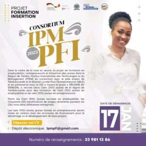 Projet formation et insertion pour les jeunes