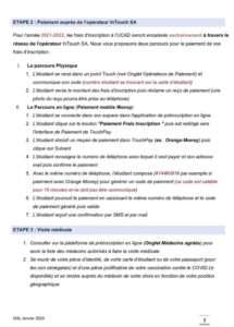 Inscription des nouveaux bacheliers à l'UCAD