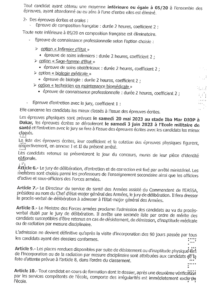 Concours EASSA Session 2023-Dépots ouverts