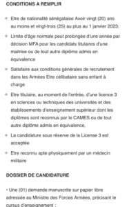 Concours Officiers pilotes ingénieur aéronautique 2023 : Ouverture de dépôts