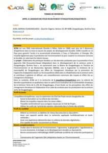 ACRA au Burkina Faso est à la recherche de cinq (5) enquêteurs/enquêtrices